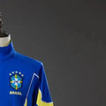2026 Brazil Blue Windbreaker Jacket