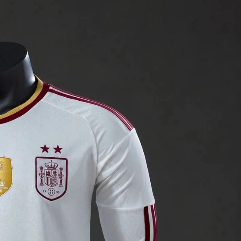 Spain 2026 World Cup Away Jersey Long Sleeve Player version