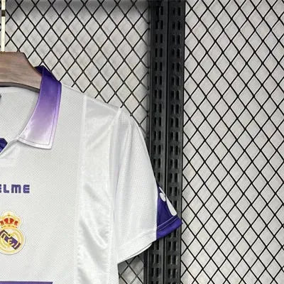 Real Madrid Retro 9798 home jersey Fan Version