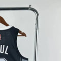 NBA San Antonio Spurs V-Neck Black jersey PAUL#3 S-XXL