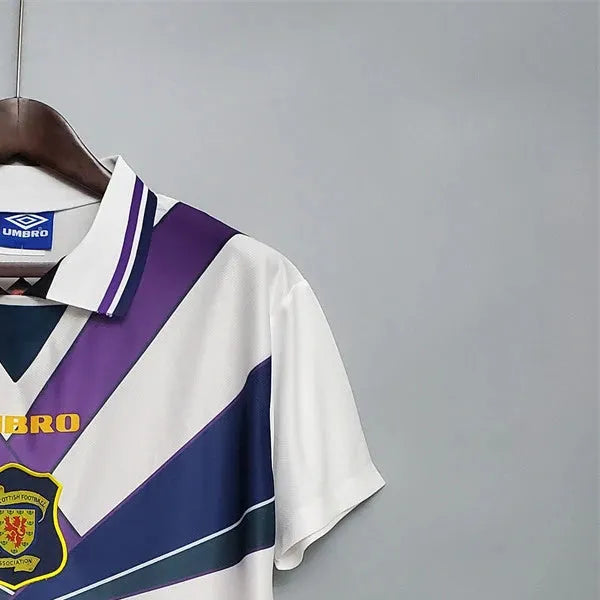Retro Scotland 9496 White jersey Fan Version
