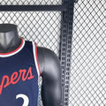 NBA Los Angeles Clippers 2425 Round Neck dark blue Jersey LEONARD#2 S-XXL