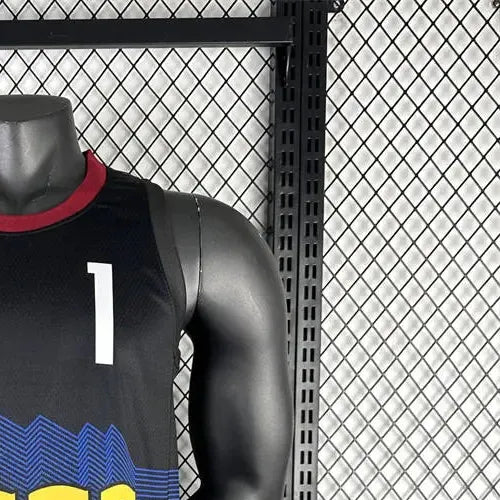 NBA Denver Nuggets 2024 City Edition Round Neck Black jersey PORTER JR.#1 S-XXL