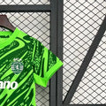 202526 Sporting Lisbon Goalkeeper Green jersey kids Kits size 16-28