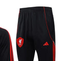 202526 Liverpool Black Long-sleeved half-pull training kit Football team kit