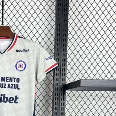 202526 Cruz Azul Away jersey kids Kits size 16-28