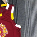 NBA Cleverland Cavaliers V-Neck Red 75th Anniversary GARLAND#10 jersey S-XXL