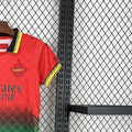 202526 AC Milan Co-Branded Red Edition jersey Kid Kits Size 16-28
