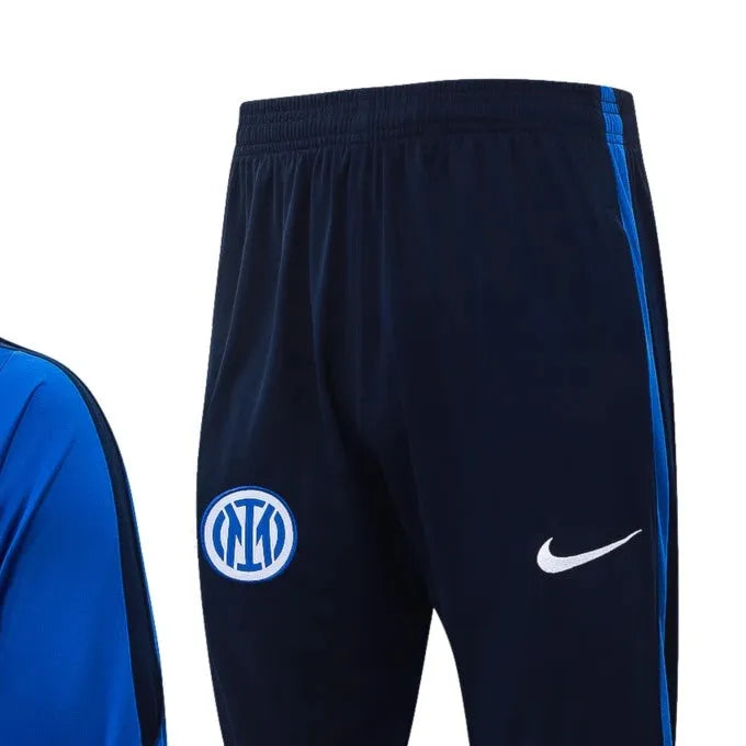 2026 Inter Milan Violet Blue Long-sleeved half-pull training kit