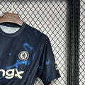 202425 Chelsea Dark blue Pre-match training Jersey Fan Version