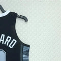 NBA San Antonio Spurs V-Neck Black jersey LEONARD#2 S-XXL