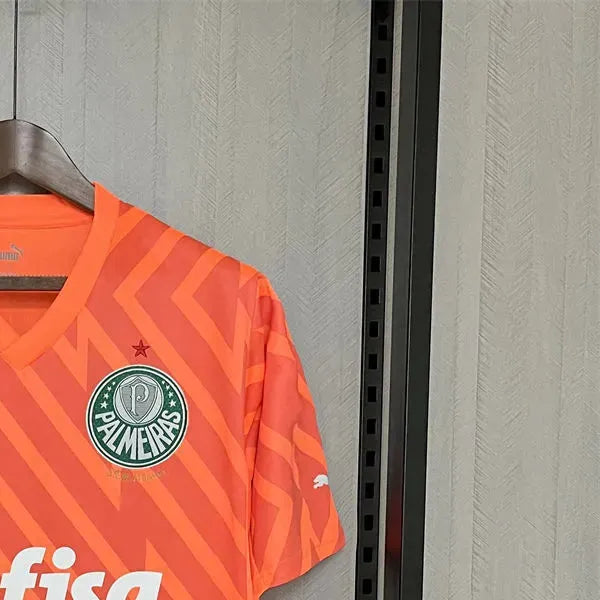 202425 Palmeiras Goalkeeper Orange jersey Fan Version