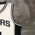 NBA San Antonio Spurs V-Neck White jersey DUNCAN#21 S-XXL
