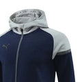 2024 Puma Royal Blue Hoodie Jacket Kit Set Football Team Shirt Sports Fashion