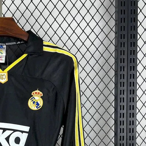 Retro Real Madrid 9899 Home jersey Away Long Sleeves Fan Version