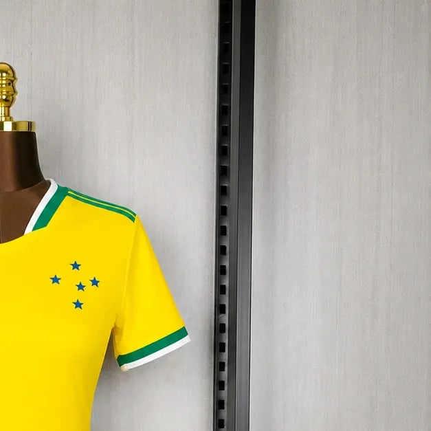 Women's 202627 Cruzeiro World Cup Edition Yellow Jersey