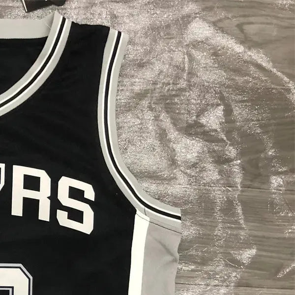 NBA San Antonio Spurs V-Neck Black jersey ALDRIDGE#12 S-XXL