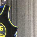 NBA Golden State Warriors V-Neck 75th anniversary Black Jersey DURANT#35 S-XXL
