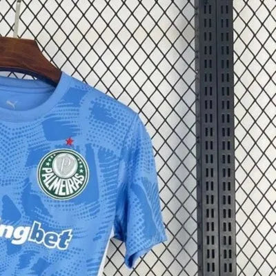 202526 Palmeiras Goalkeeper Blue jersey Fan Version