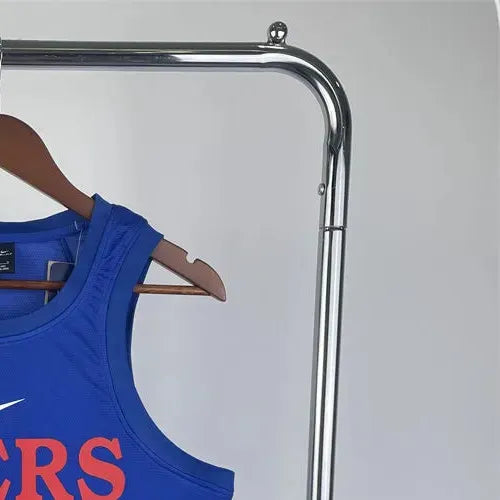 NBA Philadelphia 76ers 2023 Blue player version training vest S-XXL
