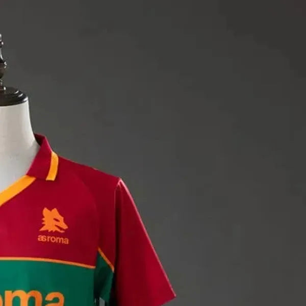Retro AS Roma 199596 Pre-Match Jersey Fan Version