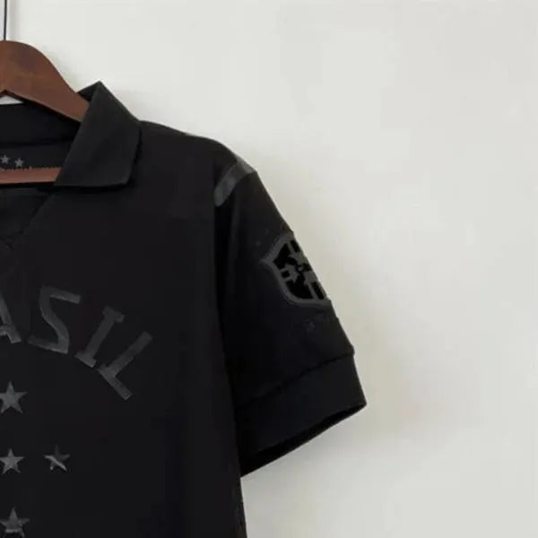 Retro 201314 Brazil black special Edition jersey Fan Version
