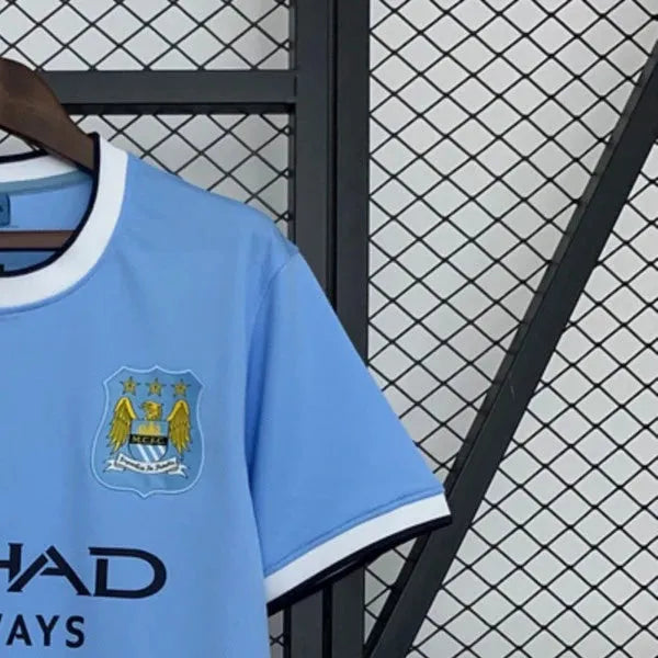 Retro Manchester City 201314 Home jersey Fan Version