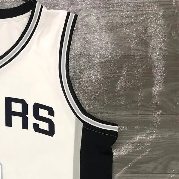 NBA San Antonio Spurs V-Neck White jersey LEONARD#2 S-XXL