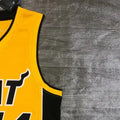 NBA Miami Hearts V-Neck Yellow Jersey HERRO#14 S-XXL
