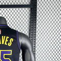 NBA Los Angeles Lakers 2425 City Edition Purple Jersey REAVES#15 S-XXL