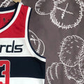 NBA Washington Wizards 75th Anniversary WHITE JORDAN#23 Jersey S-XXL