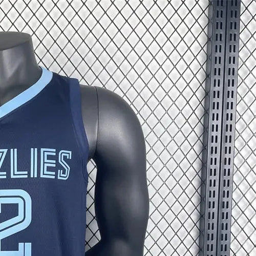 NBA Memphis Grizzies 2023 Round Neck Black Jersey MORANT#12 S-XXL