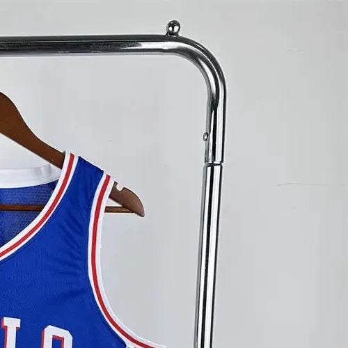 NBA Philadelphia 76ers 2023 V-Neck Blue Jersey GEORGE#8 S-XXL