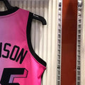 NBA Miami Hearts round neck Gradient Jersey ROBINSON#55 S-XXL