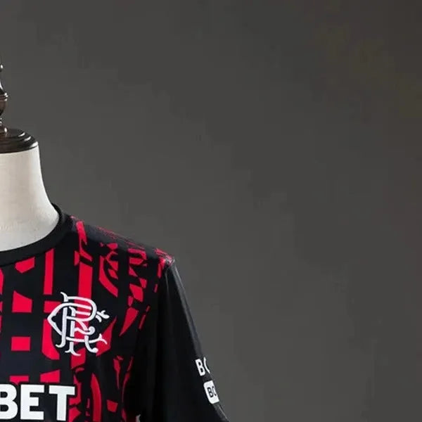 202627 Rangers Second Away Jersey Fan Version