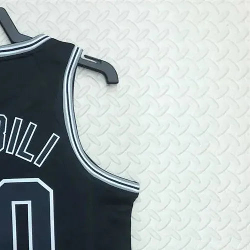 NBA San Antonio Spurs Round Neck Black jersey GINOBILI#20 S-XXL