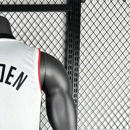 NBA Los Angeles Clippers V-Neck White Jersey HARDEN#1 S-XXL