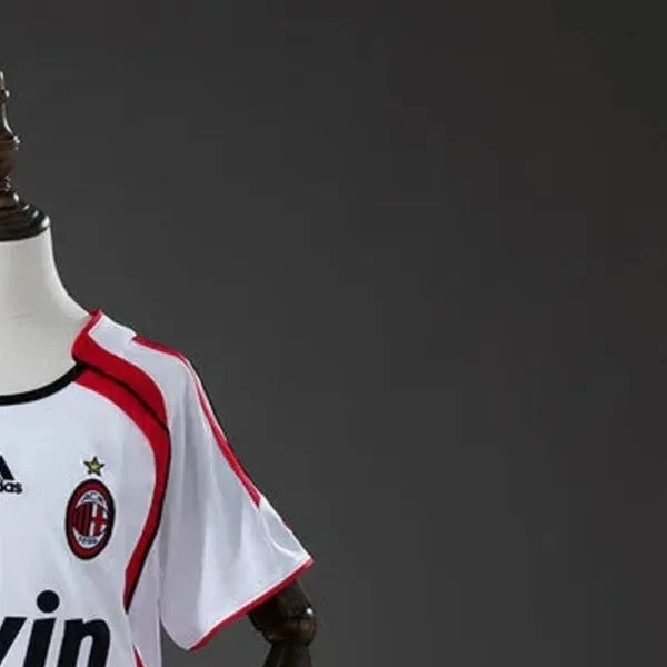 Retro AC Milan 200607 UCL Away Kid Kits