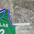 NBA Dallas Mavericks Round Neck Green Jersey FLAGG#32 S-XXL