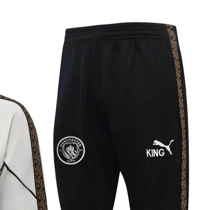 2026 Manchester City Beige Jacket Training Suit Set