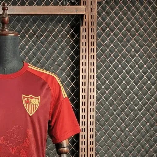 202526 Sevilla FC Training Red jersey Fan version