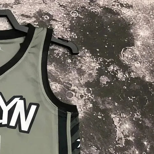 NBA Brooklyn Nets V-Neck Grey Jersey BRIDGES#1 S-XXL