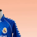 Retro Real Madrid 198687 Away jersey Fan Version