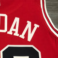NBA Chicago Bulls Round neck Red Jersey JORDAN#23 S-XXL