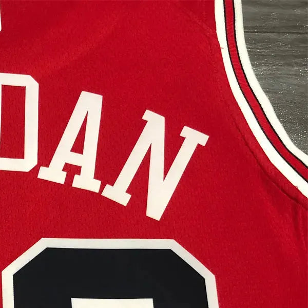 NBA Chicago Bulls Round neck Red Jersey JORDAN#23 S-XXL