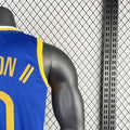 NBA Golden State Warriors 2023 V-Neck Blue Jersey PAYTON Ⅱ#0 S-XXL