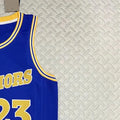 NBA Golden State Warriors Round Neck Blue Jersey GREEN#23 S-XXL