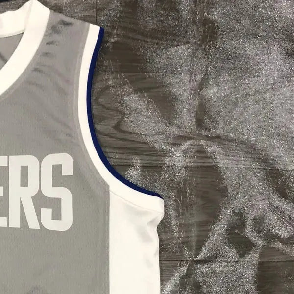 NBA Los Angeles Clippers V-Neck Grey Jersey LEONARD#2 S-XXL