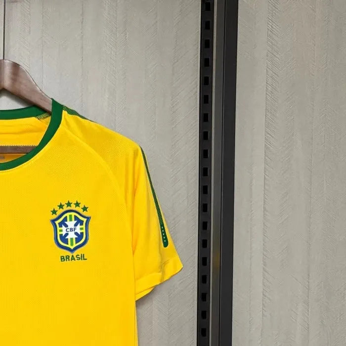 Retro Brazil 2010 home jersey Fan Version
