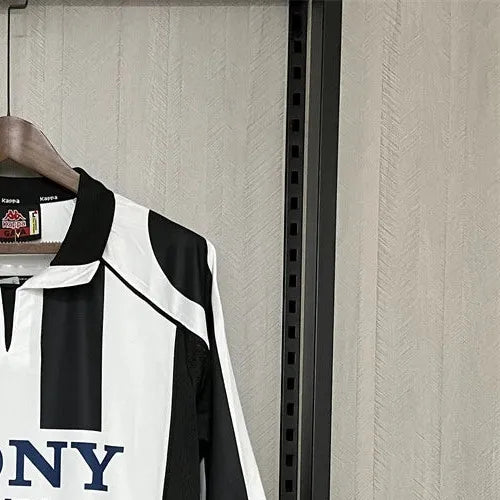Retro Juventus 9798 Home Long Sleeves jersey Fan Version